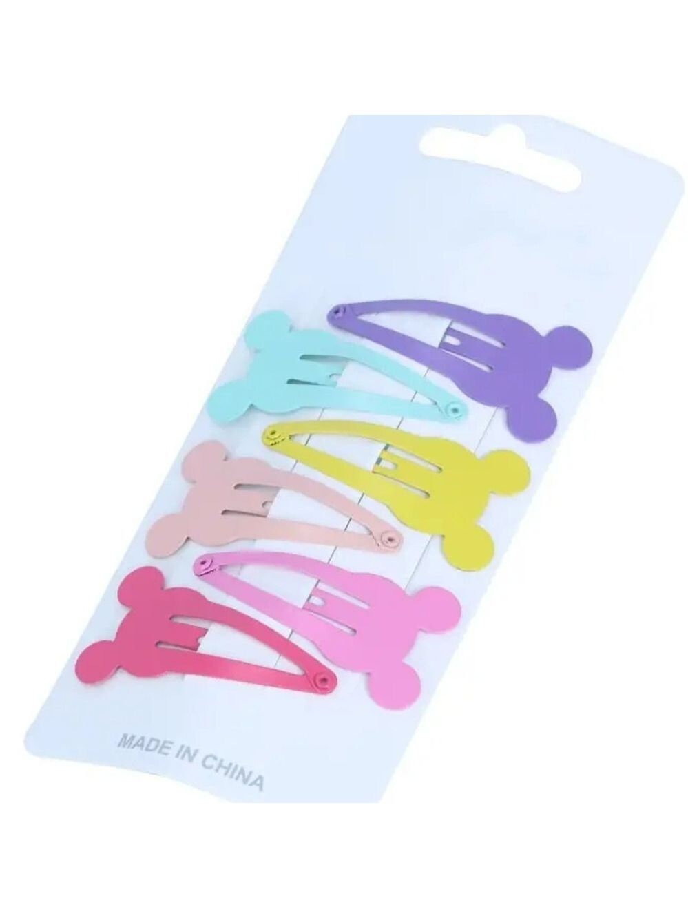 Colorful Kids Hair Clips Set